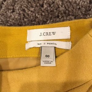 J Crew No. 2 Pencil Skirt Wool